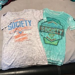 Women’s society tee shirts